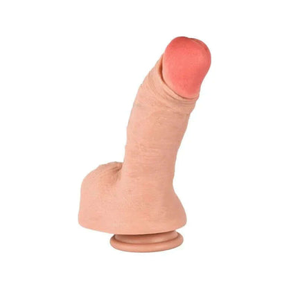 Cade Dual Layer Dildo 9.2 with realistic texture and double-layer design for enhanced pleasure.