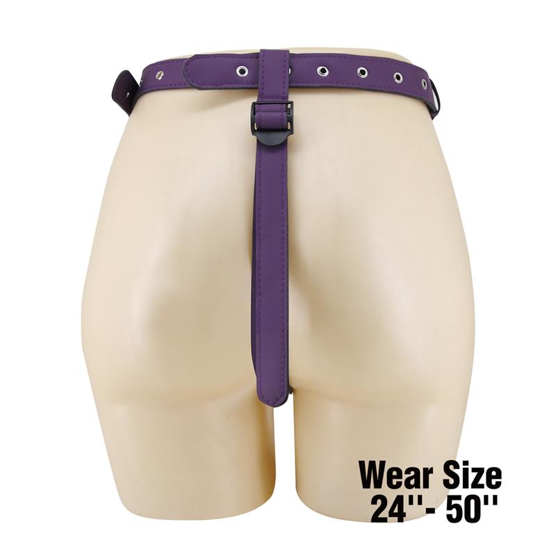 Caludio III Universal StrapOn Harness Purple - secretsextoys.store