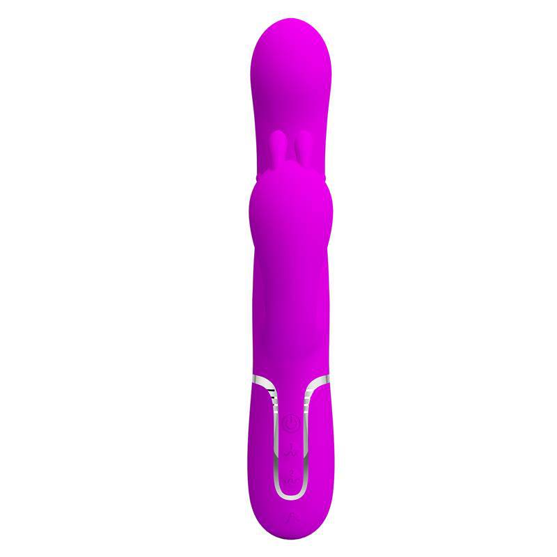 Cammy 4 in 1 Vibe with Rotating Balls and Anal Chain - secretsextoys.store