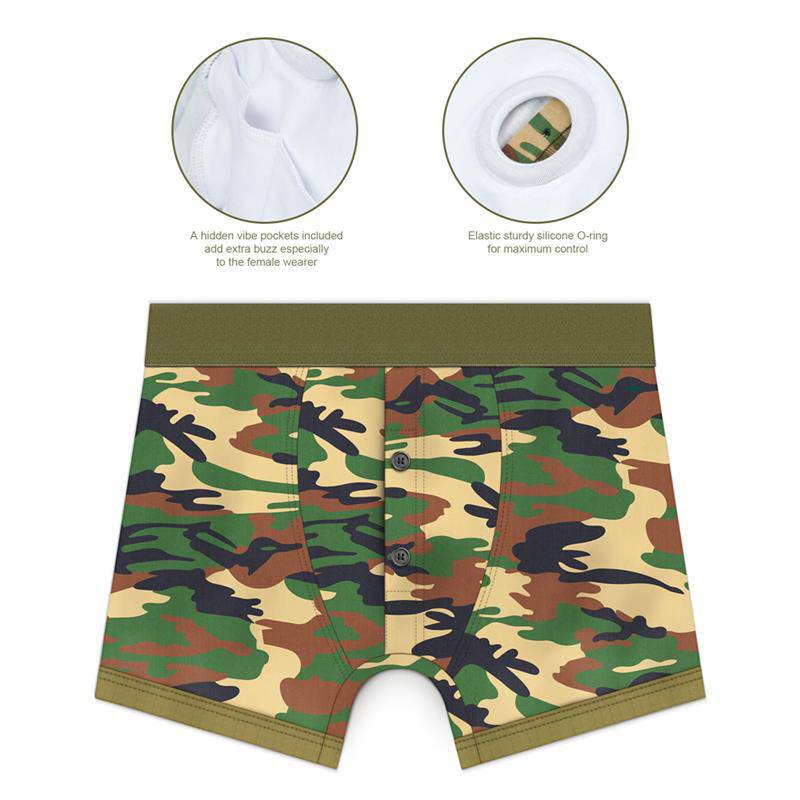 Camo Strapon Shorts 33 - 37 - secretsextoys.store