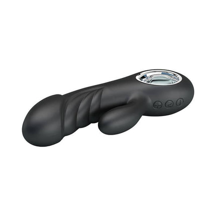 Carina Vibe G-Spot Clitoral Vibrator Memory Function in black, designed for internal G-spot and external clitoral stimulation.