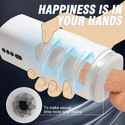 Carrie Masturbator with Thrusting and Vibrating features and user interface for immersive pleasure.