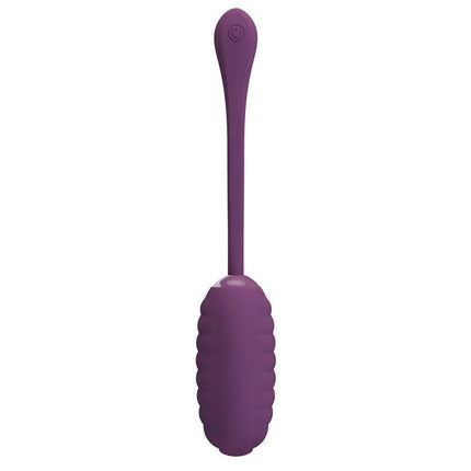 Casper Vibrating Egg with App Control in purple with ergonomic design for versatile pleasure.