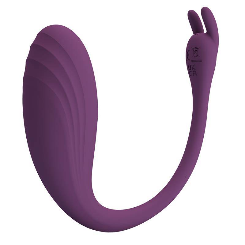 Catalina Vibrating Egg with APP Purple - secretsextoys.store