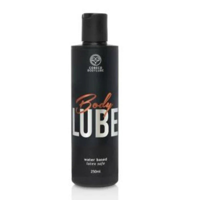 CBL Lubricant Body Lube Water Base 250 ml bottle on white background