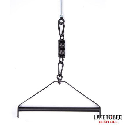 Ceiling Swing BDSM accessory with secure mounting from Latetobed BDSM Line, featuring 360° swivel for versatile play.