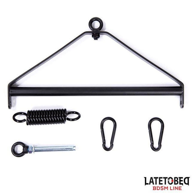Ceiling Swing from Latetobed BDSM Line with mounting set, 360° swivel, and secure attachments for adventurous adults.