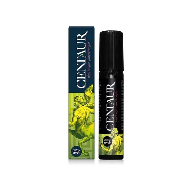 Centaur Delay Spray 30 ml bottle with packaging for enhanced intimate encounters and cooling sensation.