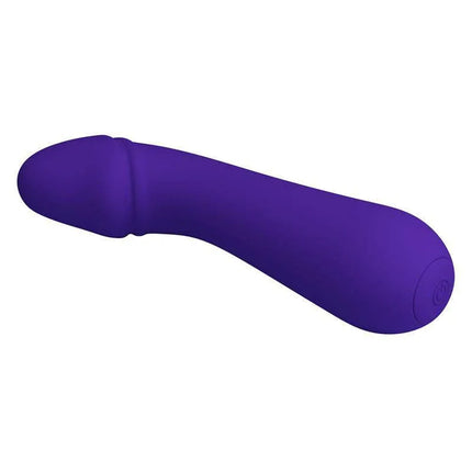 Cetus Vibrator Purple - Ultra-soft silicone G-spot vibe for luxurious pleasure with a sensual contoured silhouette.