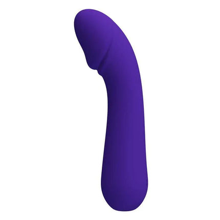 Cetus Vibrator Purple - Ultra-soft silicone G-spot vibe with sensual contours for precise pleasure.