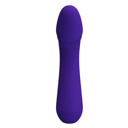 Cetus Vibrator Purple - Ultra-soft silicone G-spot vibe in luxurious purple color for precise pleasure and deep sensations.