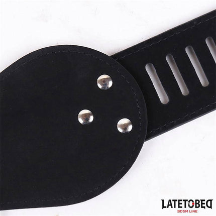 Chastity Pant Adjustable - black female chastity belt from Latetobed BDSM Line with adjustable features for consensual play.