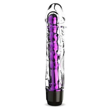 Chris Multi-Speed Vibe Purple designed in jelly-like material for silky-smooth touch, featuring ergonomic multi-speed vibration control.