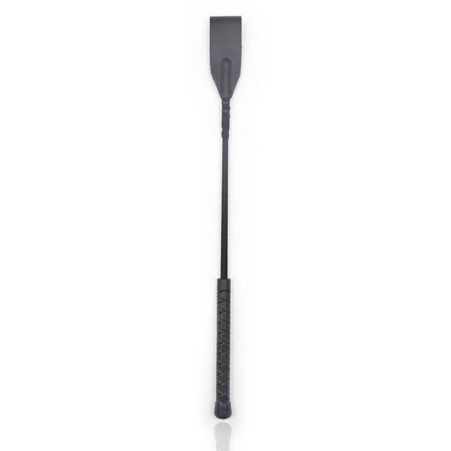 Classic Riding Crop 45.5 cm with textured handle from Latetobed BDSM Line for precision and control.