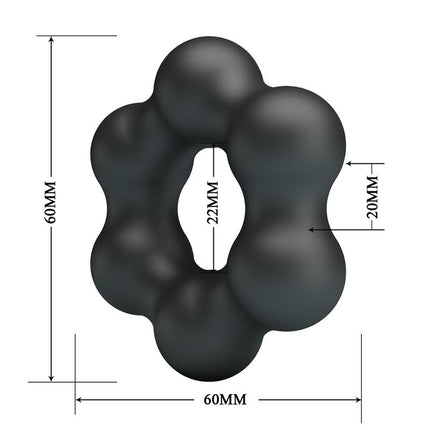 Clauzell Cock Ring Silicone Mod 10