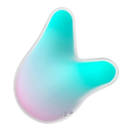 "Clit Sucker Mermaid Vibes Mint and Pink air-pulse vibrator featuring Satisfyer technology"