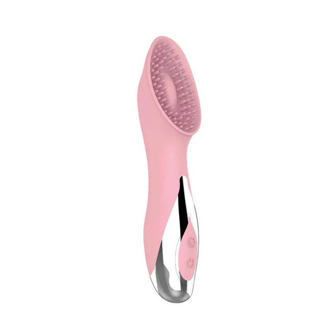 Clitoral Arouser Aphrovibe Silicone Pink featuring 10 vibration functions and ergonomic design for personalized pleasure experience.