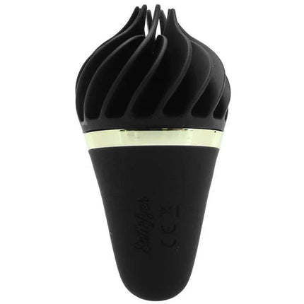 Clitoris Stimulator Layons Black/Gold with sleek black and gold design, crafted from body-safe silicone, waterproof and compact for clitoral pleasure.