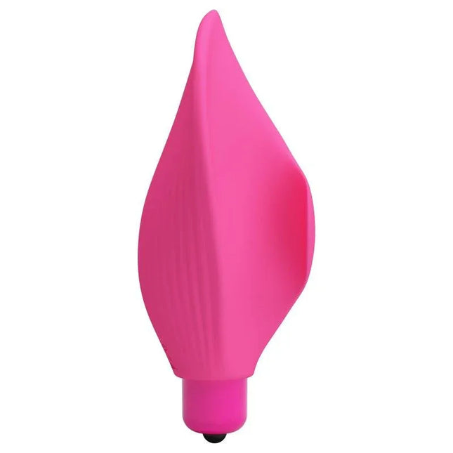Clitoris Stimulator Nicole in pink, shell-shaped design, crafted with silky-soft Raincoat Silicone for precise and immersive pleasure