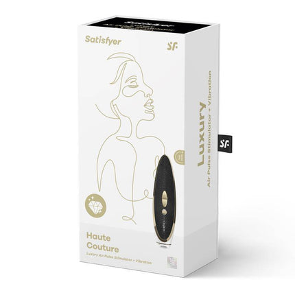 Clitoris Sucker Haute Couture packaging showcasing premium design and materials.