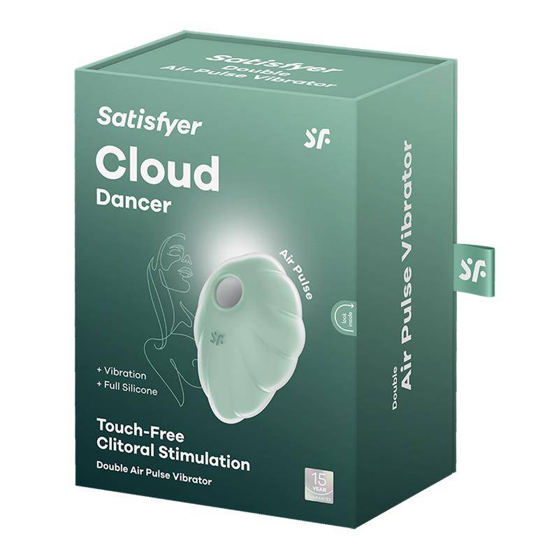 Cloud Dancer Clit Sucker and Vibe Mint - secretsextoys.store