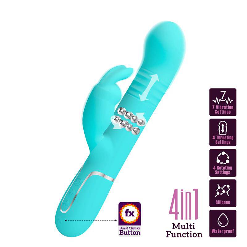 Coale Thrusting and Rotating Balls Vibrator USB - secretsextoys.store