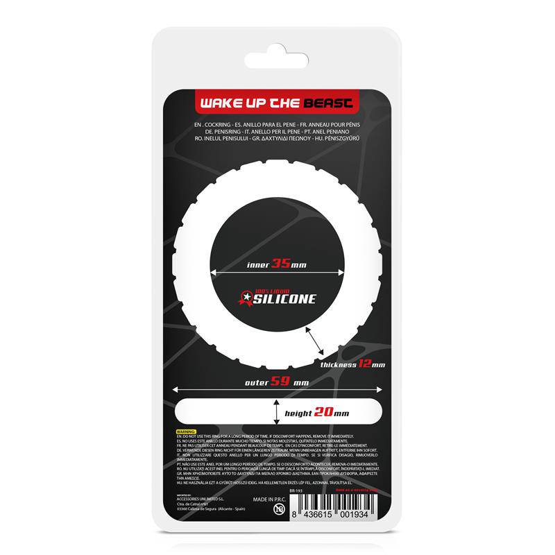 Cock Ring Turbine Liquid Silicone 35 mm - secretsextoys.store