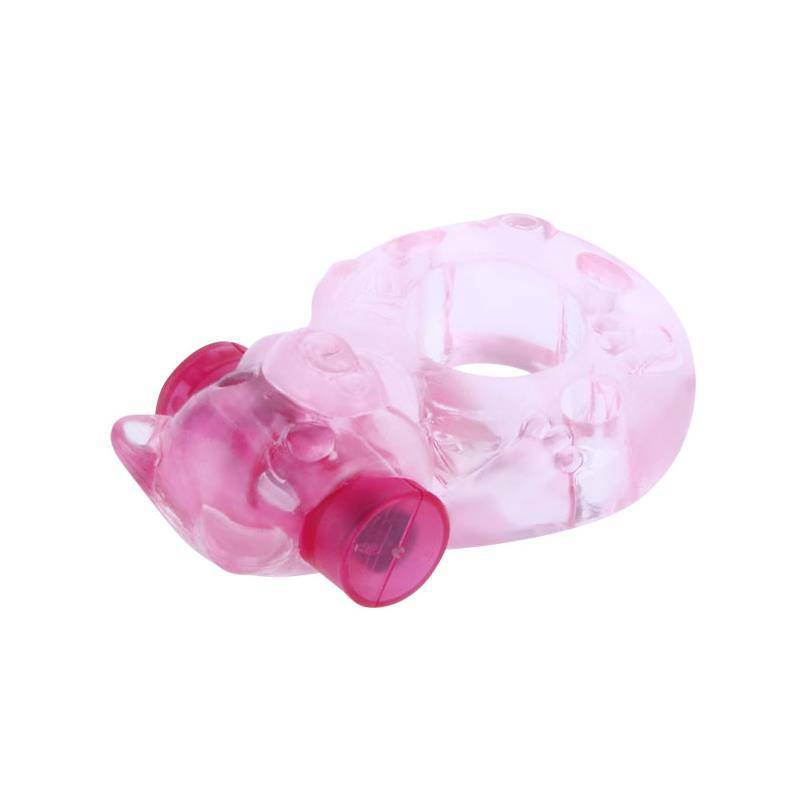 Cock Ring with Vibrating Bullet Bear - secretsextoys.store