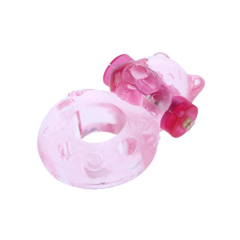 Cock Ring with Vibrating Bullet Bear - secretsextoys.store