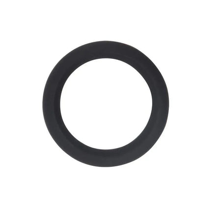 Cock Sweller No.4 Silicone 4,5 cm, phthalate-free black delay ring for enhanced intimate moments.