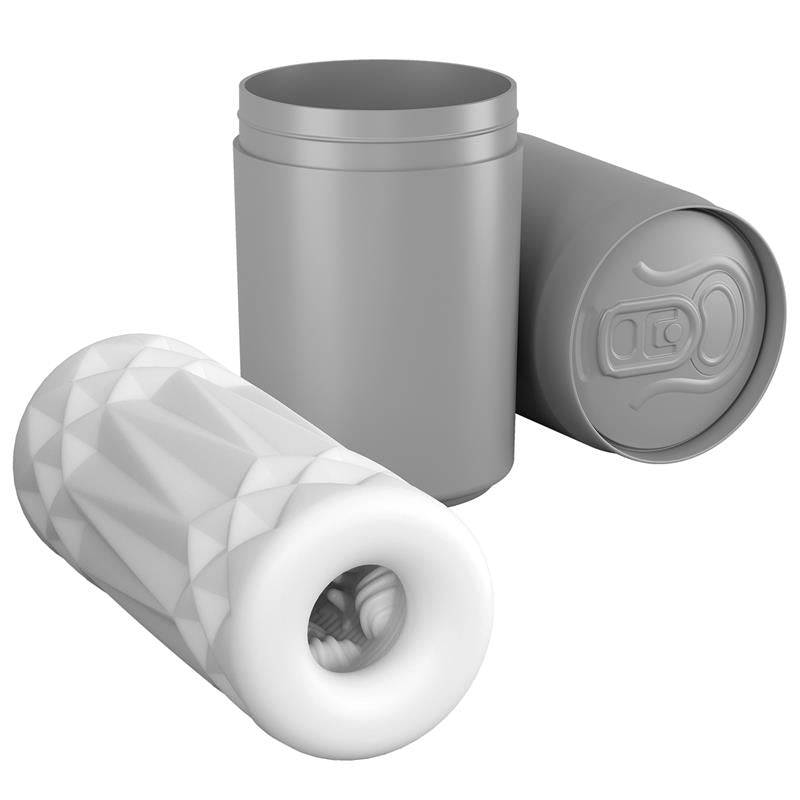 Compact 3D Can Shaped Male Masturbator for Maximum Pleasure - secretsextoys.store
