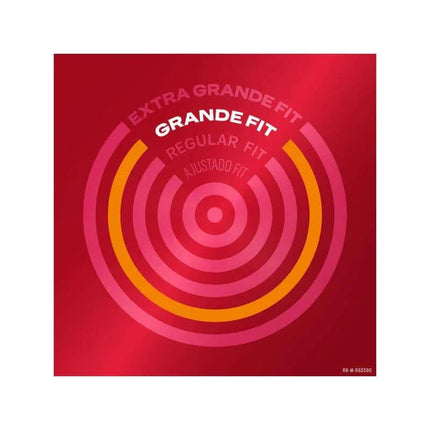 Condoms Sentitivo XL 10 Units packaging design indicating size options.