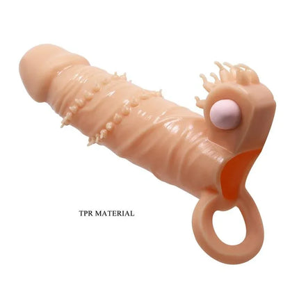 Connor Pennis Sleeve 6.7 vibrating penis sleeve with TPR material