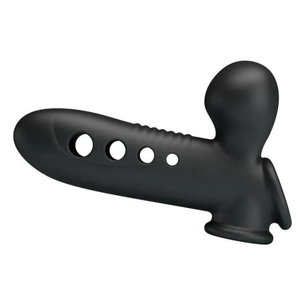 Crane Penis Sleeve with inflation function, silicone waterproof design with added thickness for enhanced sensation.