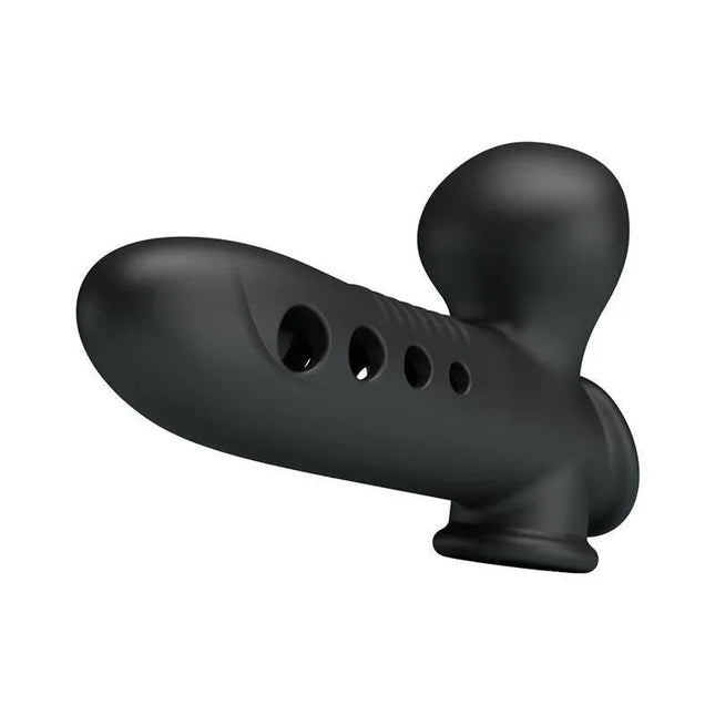 Crane Penis Sleeve with inflation function, silicone waterproof sleeve for enhanced sensation