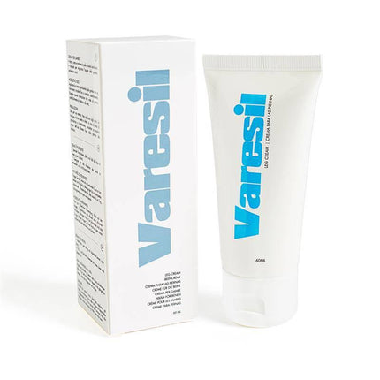 Cream for Varicose Veins Varesil - 60 ml tube and box, herbal formulation for swollen legs.