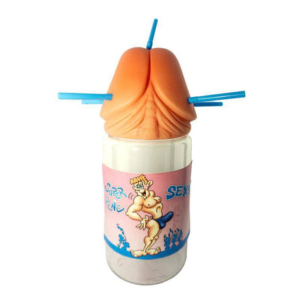 Cubalitro 1500 ml flesh-colored penis jug for playful drinking and party vibes, ideal for bachelor parties.