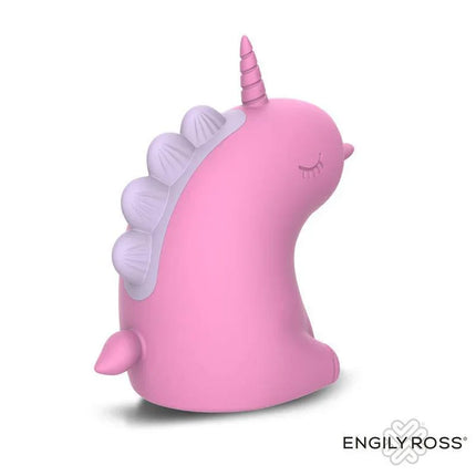 Cupcake 360º Rotating Tongue Massager in pink unicorn shape for versatile pleasure and powerful stimulation.