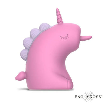 Cupcake 360º Rotating Tongue Massager in pink unicorn shape for versatile pleasure and powerful stimulation.