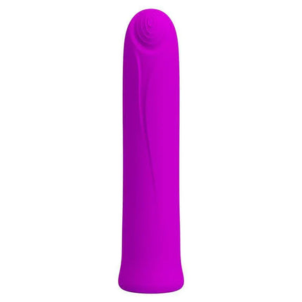 Curtis Bullet Vibrator USB in vibrant purple, compact design suitable for travel and discreet use.