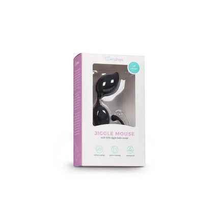 Curved Kegel Balls - Black in packaging, designed for pelvic muscle training, waterproof and comfortable for easy use.