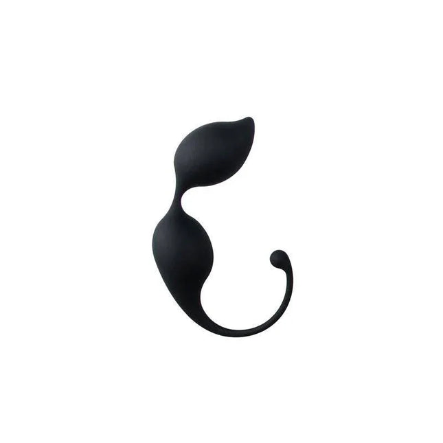 Curved Kegel Balls - Black for pelvic muscle training and increased sensitivity
