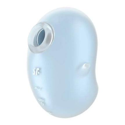 Cutie Ghost Blue air pulse vibrator with soft silicone and powerful vibrations
