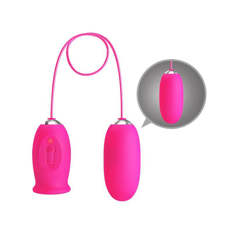 Daisy Vibrating Egg with Licking Tongue Pink - secretsextoys.store