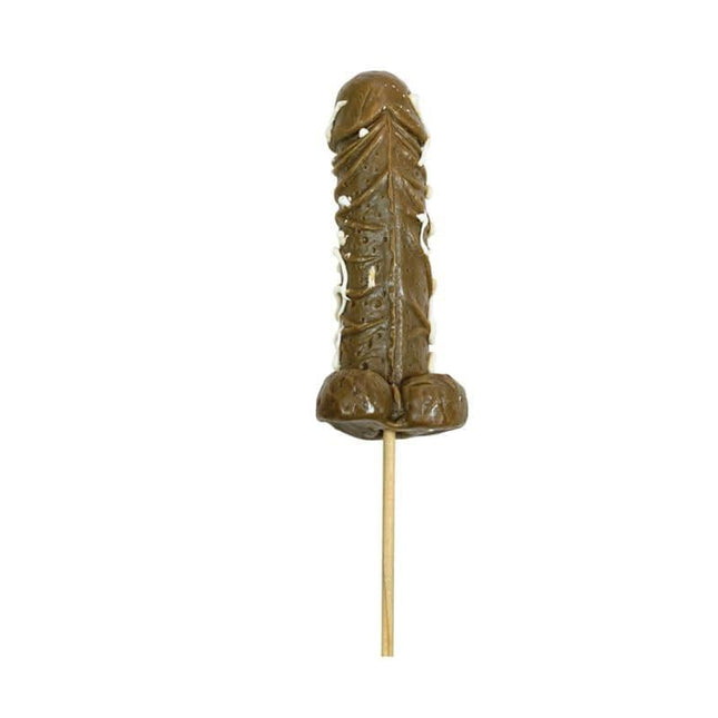 Dark Chocolate Flavoured Cum Pop - Giant Novelty Lollipop for Parties