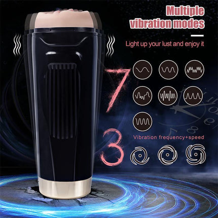 Davina Masturbator with vibration featuring multiple modes and ergonomic design for customizable stimulation