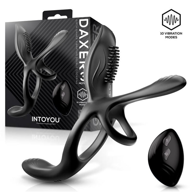 Daxer Girth Gainer Vibrating Double Cockring