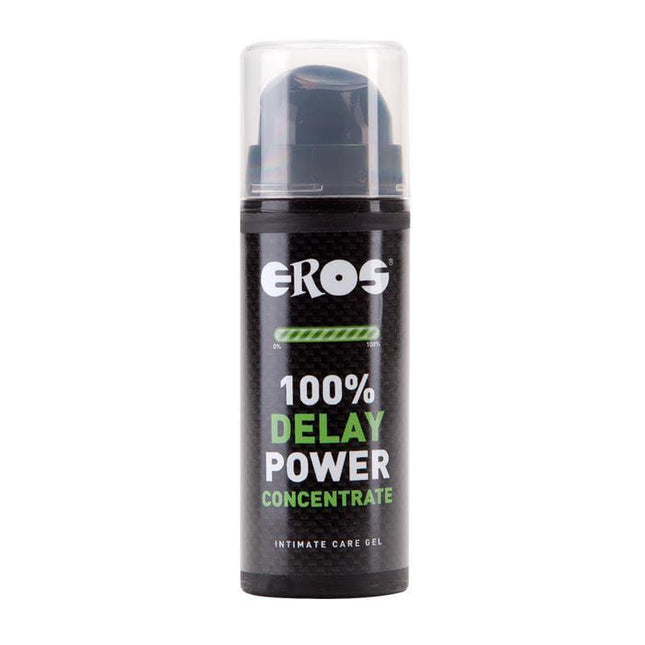 Image of Delay Gel 100% Concentrate Power 30 ml, a premium power stimulation gel for prolonged pleasure and heightened desire.
