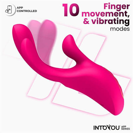 Derek Vibe with Finger Function 3 Motors and App for precision control and versatility, featuring 10 movement and vibrating modes.