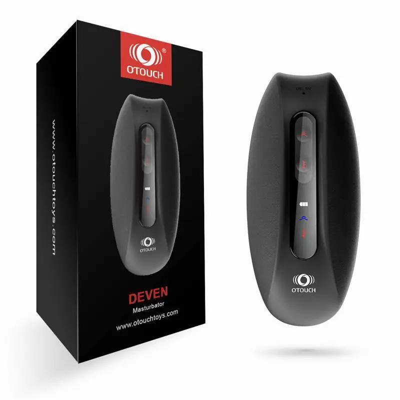 Deven Masturbator with Vibration, Temperature and Up & Down Function - secretsextoys.store